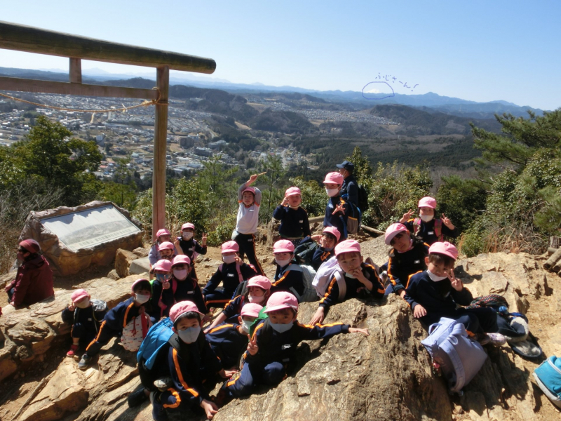 日和田山　富士山